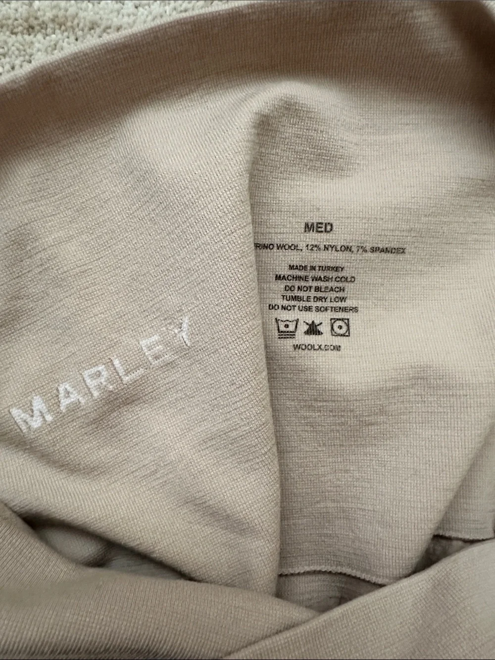 Woolx Marley Shapewear Shorts ALL SEASON | SEAMLESS Beige Size Medium